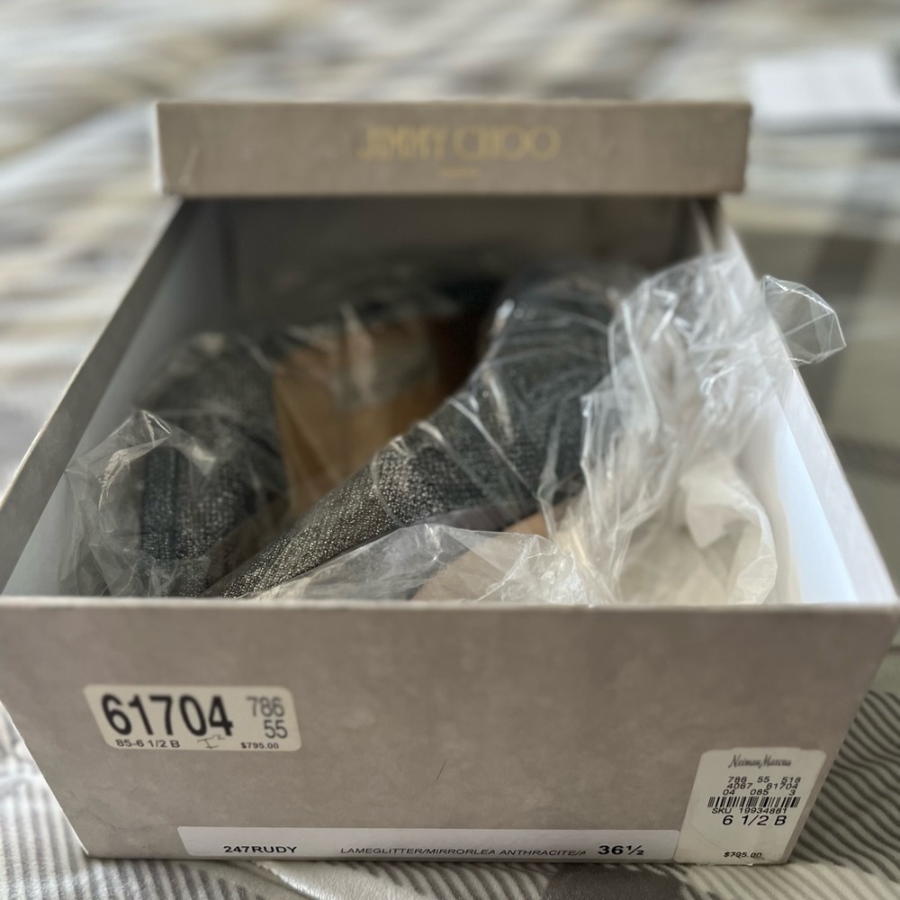 Jimmy Choo Ruby Glitter Platform Pump - image 6